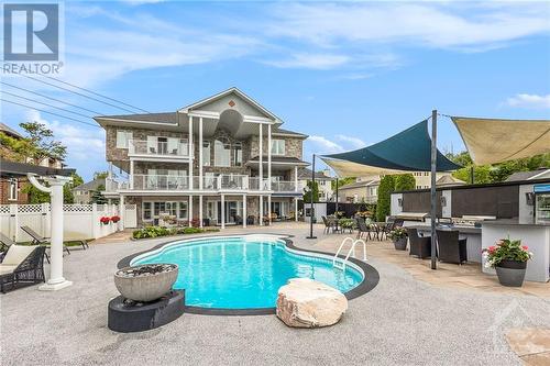 1284 Rideau Cove Court, Ottawa, ON - Outdoor With In Ground Pool