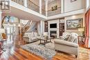 1284 Rideau Cove Court, Ottawa, ON  - Indoor Photo Showing Living Room With Fireplace 