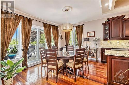 1284 Rideau Cove Court, Ottawa, ON - Indoor Photo Showing Dining Room