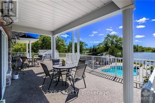 1284 Rideau Cove Court, Ottawa, ON - Outdoor With In Ground Pool With Exterior