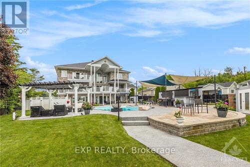 1284 Rideau Cove Court, Ottawa, ON - Outdoor With In Ground Pool