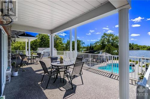 1284 Rideau Cove Court, Ottawa, ON - Outdoor With In Ground Pool With Exterior