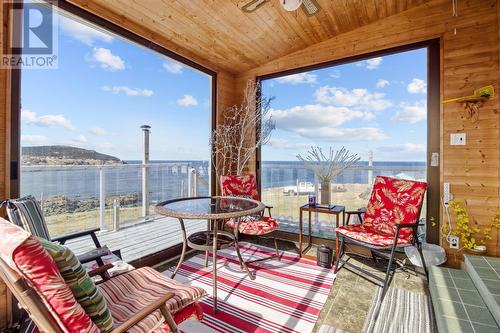 592B Main Road, Pouch Cove, NL - Outdoor With Body Of Water With Deck Patio Veranda With Exterior