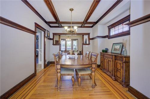 166 Ottawa Street S, Hamilton, ON - Indoor Photo Showing Dining Room