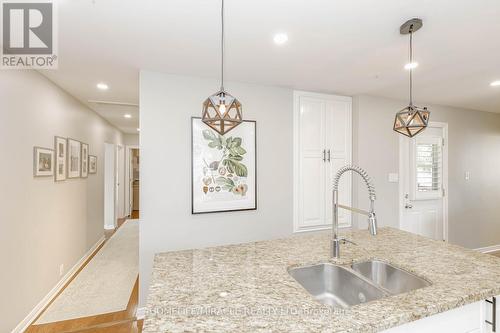 1057 Roosevelt Road, Mississauga, ON - Indoor Photo Showing Kitchen With Double Sink