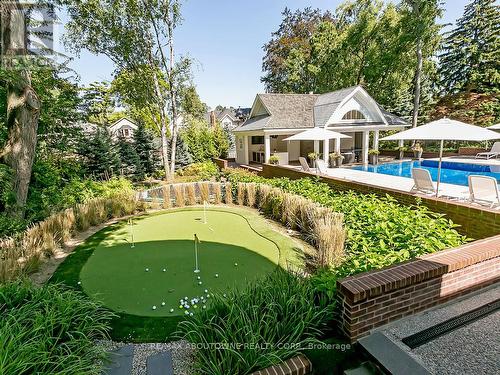 27 Park Avenue, Oakville (Old Oakville), ON - Outdoor With In Ground Pool With Backyard