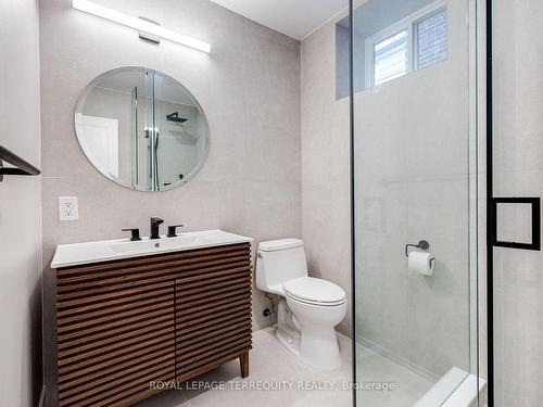 Bsmt-158 Watson Ave, Toronto, ON - Indoor Photo Showing Bathroom