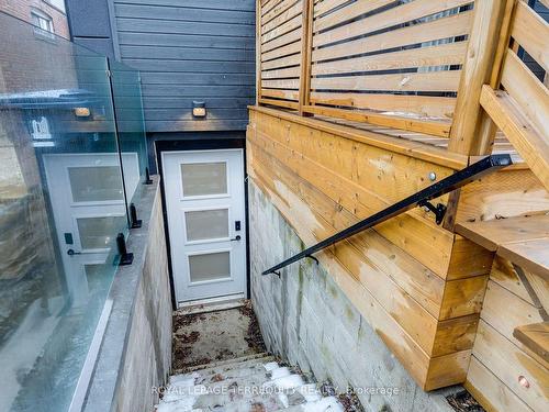 Bsmt-158 Watson Ave, Toronto, ON - Outdoor With Exterior