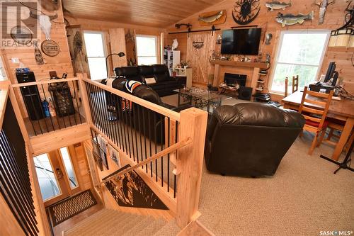 10 Hillview Drive, Nipawin Rm No. 487, SK - Indoor With Fireplace