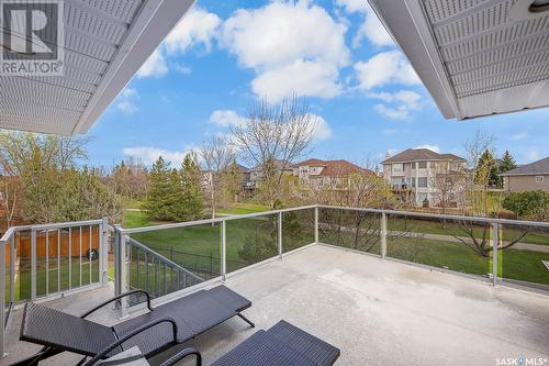 5054 Wascana Vista Court, Regina, SK - Outdoor With Deck Patio Veranda With Exterior