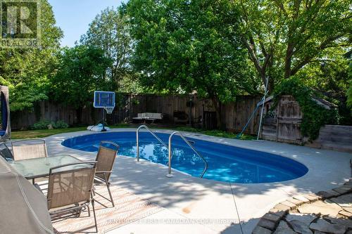 66 Pinegrove Crescent, London, ON - Outdoor With In Ground Pool With Deck Patio Veranda With Backyard