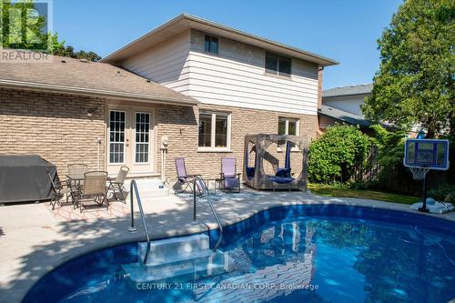 66 Pinegrove Crescent, London, ON - Outdoor With In Ground Pool With Deck Patio Veranda