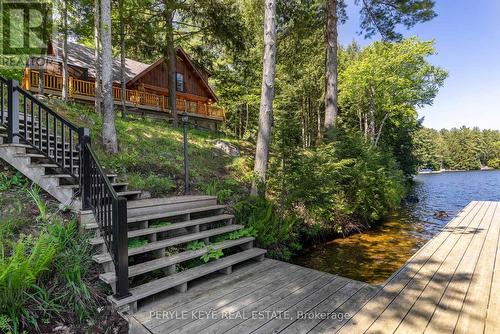 22-26Lm Taylor Island, Gravenhurst, ON - Outdoor With Body Of Water With Deck Patio Veranda
