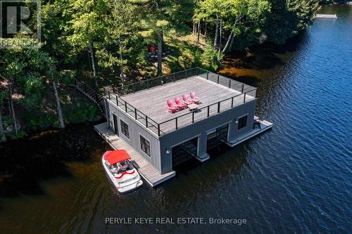 22-26Lm Taylor Island, Gravenhurst, ON - Outdoor With Body Of Water With Deck Patio Veranda