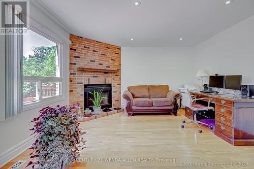 555 Loretta Court, Mississauga, ON - Indoor With Fireplace