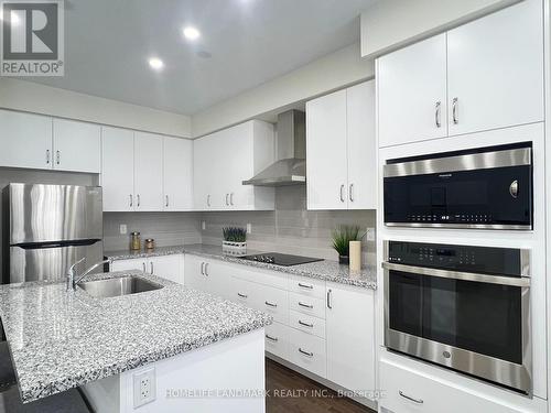 47 Canard Drive, Vaughan, ON - Indoor Photo Showing Kitchen With Upgraded Kitchen