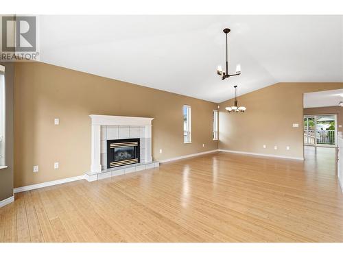 3424 Springview Place Lot# 22, Armstrong, BC - Indoor Photo Showing Living Room With Fireplace