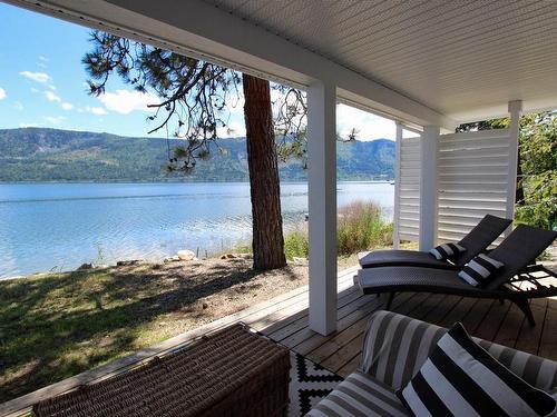 1057 Little Shuswap Lake Road, Chase, BC - Outdoor With Body Of Water With Deck Patio Veranda