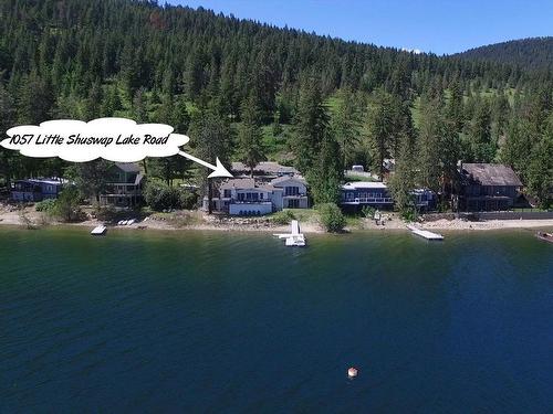 1057 Little Shuswap Lake Road, Chase, BC - Outdoor With Body Of Water With View