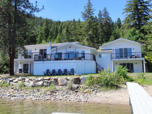 1057 Little Shuswap Lake Road, Chase, BC - Outdoor With Body Of Water With Deck Patio Veranda