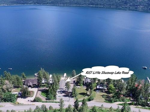 1057 Little Shuswap Lake Road, Chase, BC - Outdoor With Body Of Water With View