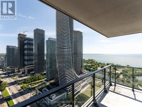 3609 - 2200 Lakeshore Boulevard W, Toronto, ON - Outdoor With Balcony With View