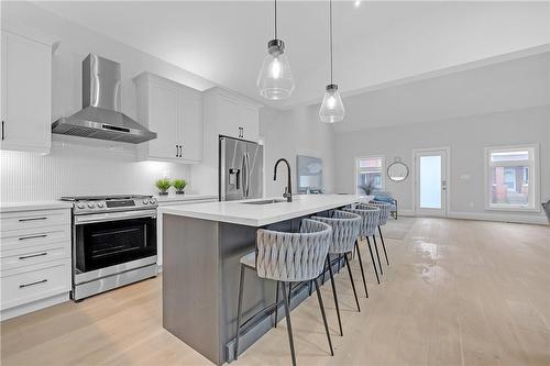 29 Magill Street, Hamilton, ON - Indoor Photo Showing Kitchen With Upgraded Kitchen