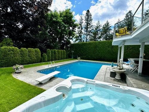 1577 Klein Road, West Kelowna, BC - Outdoor With In Ground Pool With Backyard