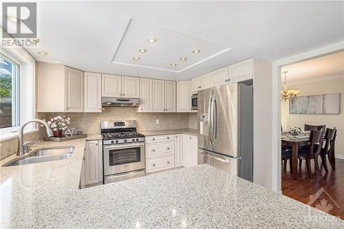 101 Picasso Drive, Ottawa, ON - Indoor Photo Showing Kitchen With Stainless Steel Kitchen With Double Sink