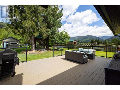 28 Begbie Road, Cherryville, BC - Outdoor With Deck Patio Veranda