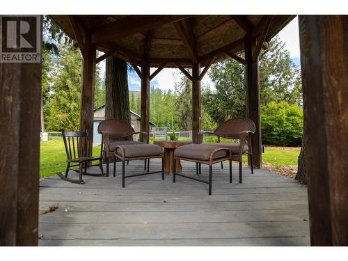 28 Begbie Road, Cherryville, BC - Outdoor With Deck Patio Veranda With Exterior