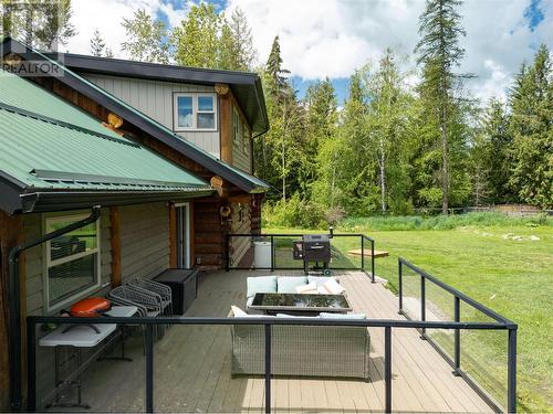 28 Begbie Road, Cherryville, BC - Outdoor With Deck Patio Veranda