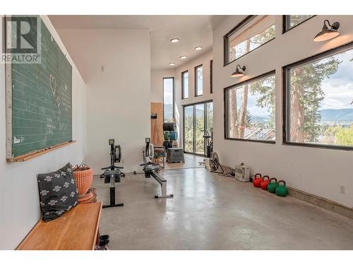 2451 Okanagan Street, Armstrong, BC - Indoor Photo Showing Gym Room