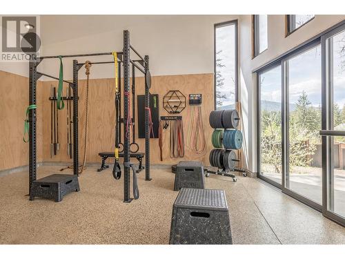 2451 Okanagan Street, Armstrong, BC - Indoor Photo Showing Gym Room