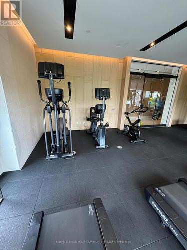 1106 - 1255 Bayly Street, Pickering, ON - Indoor Photo Showing Gym Room