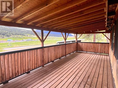808 Valley Rd, Clinton, BC - Outdoor With Deck Patio Veranda
