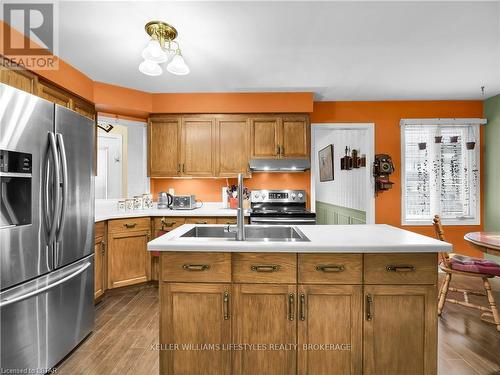 167 Doon Drive, London, ON - Indoor Photo Showing Kitchen With Double Sink