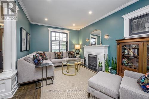 63 Thornton Avenue, London, ON - Indoor Photo Showing Living Room With Fireplace