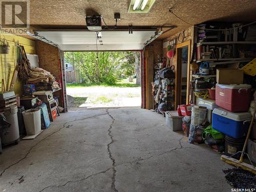 113 2Nd Street, Star City, SK - Indoor Photo Showing Garage