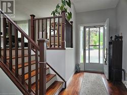 Spacious foyer with access to the attached garage - stay out of the weather! - 