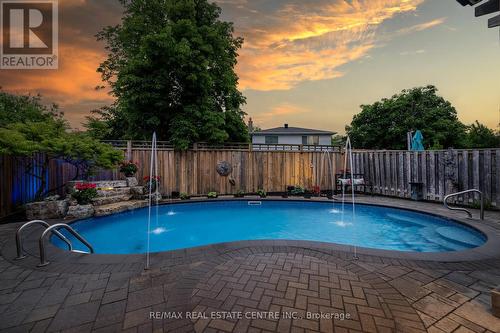 839 Merritt Drive, Milton, ON - Outdoor With In Ground Pool