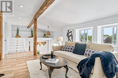 248 Main Street, Prince Edward County (Ameliasburgh), ON - Indoor Photo Showing Living Room With Fireplace