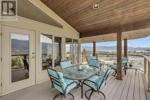 828 Mount Royal Drive, Kelowna, BC - Outdoor With Deck Patio Veranda With Exterior