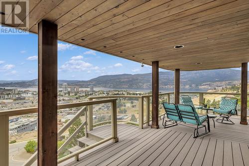 828 Mount Royal Drive, Kelowna, BC - Outdoor With Deck Patio Veranda With View With Exterior