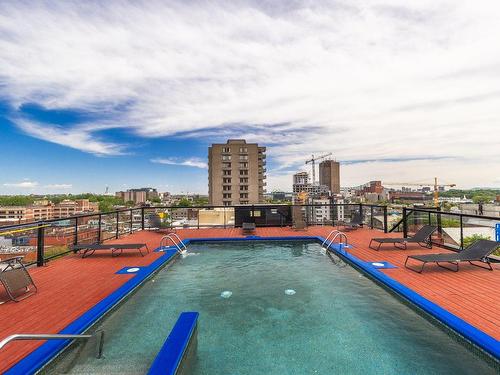 Piscine - 209-825 Boul. René-Lévesque E., Montréal (Ville-Marie), QC - Outdoor With In Ground Pool With View