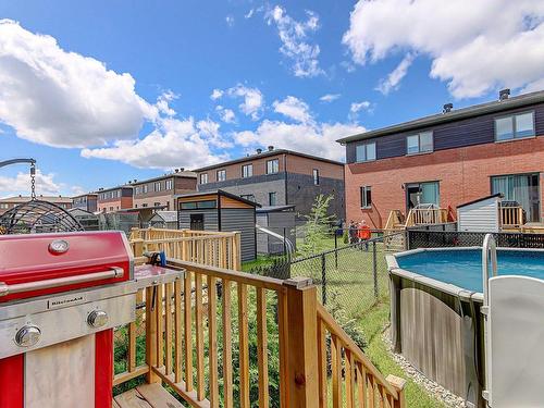 Balcon - 3464 Rue Des Stellaires, Longueuil (Le Vieux-Longueuil), QC - Outdoor With Above Ground Pool With Exterior