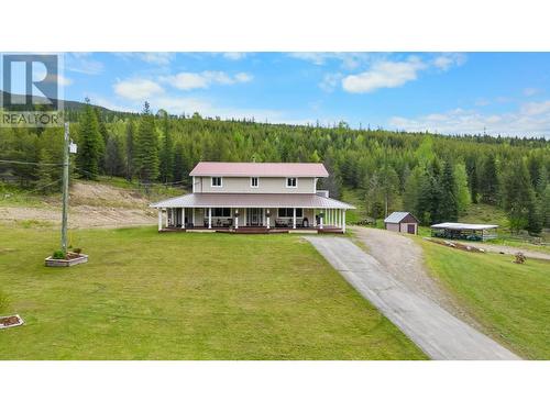 7960 3 Highway, Yahk, BC - Outdoor With Deck Patio Veranda With View