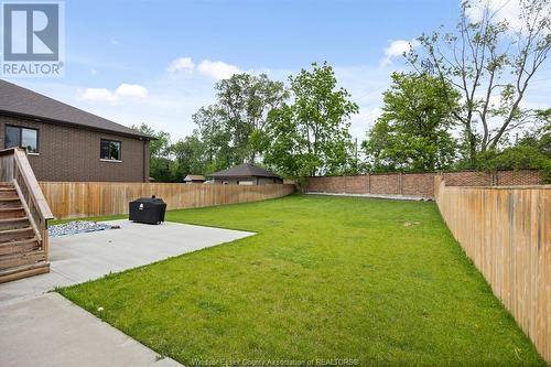 1072 South Pacific, Windsor, ON - Outdoor With Backyard