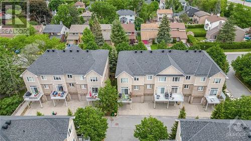 Aerial of back side of the Building - 122 Lanark Avenue, Ottawa, ON - Outdoor