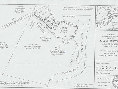 2A Wallace River West Road, Wallace River West, NS 